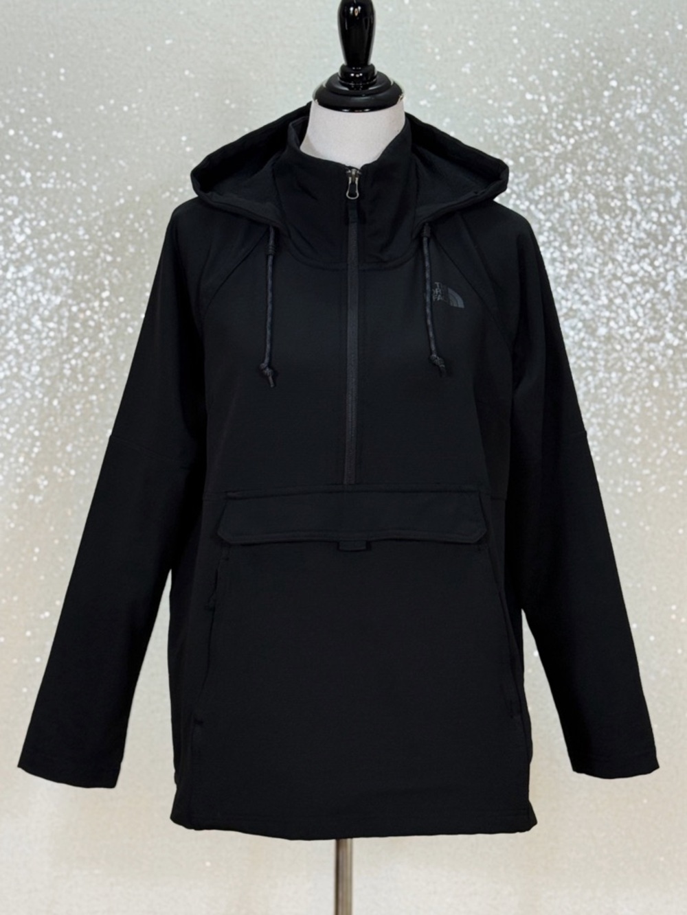 The North Face Women’s Tekno Ridge WindWall Pullover Hoodie Black Size Large - Picture 11 of 16